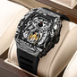 MUSANFIGO Barrel-Shaped Tonneau Automatic Watch – Modern Mechanical Business Casual Style